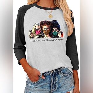 Halloween Raglan T-shirt (Size L)